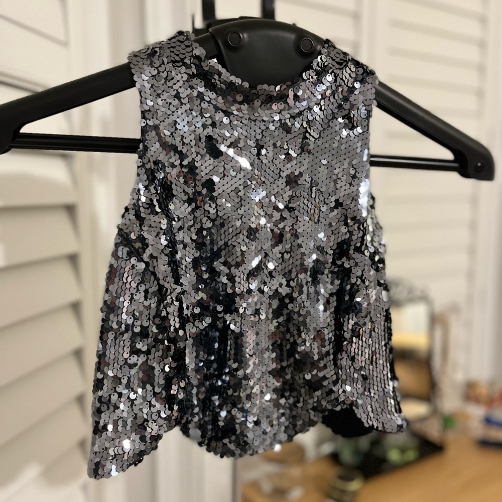 Coast Sleeveless Sequin Top
